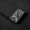 Combed Cotton Jacquard Towel - Black