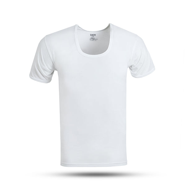 Men's Vest Half Sleeves Premium Combed Cotton