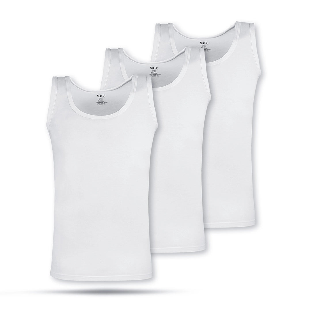 Men's Vest Sleeve Less - Pack of 3