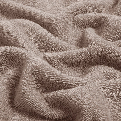 Combed Cotton Beige Towel Set