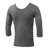 Women's 3/4 Sleeves Woollen Thermal - Grey
