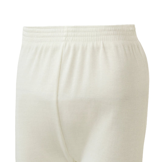 Women's Full Drawer Woollen Thermal - Off White