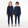 Kids Unisex Warmer 2 Pc Set - Navy Blue