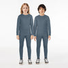 Kids Unisex Warmer 2 Pc Set - Grey