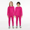 Kids Unisex Warmer 2 Pc Set - Pink