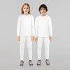 Kids Unisex Warmer 2 Pc Set - White