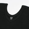 Women's 3/4 Sleeves Warmer 2 Pc Set-Black