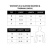 Women's 3/4 Sleeves Woollen Thermal 2 Pc Set - Off White