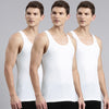 Men's Vest Sleeve Less Premium Combed Cotton - Pack of 3