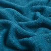 Combed Cotton Striped Towel - Teal