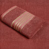 Combed Cotton Rust Towel Pack Of 2 & 4